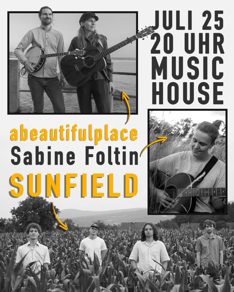 Flyer Music House July 25th 2026